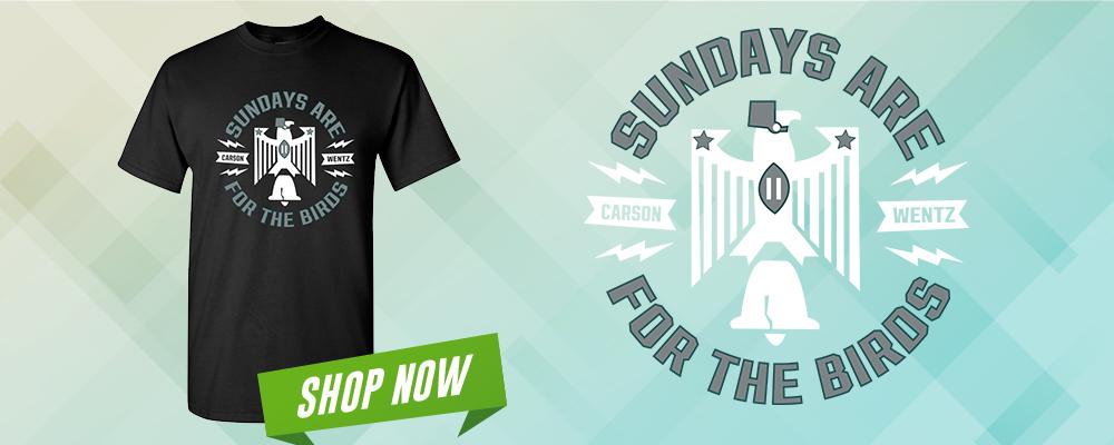 Teecreations Sundays Are for The Birds Eagles Lover T-Shirt