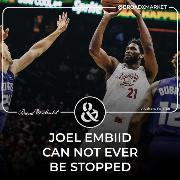 Joel Embiid Has Been Absolutely Amazing