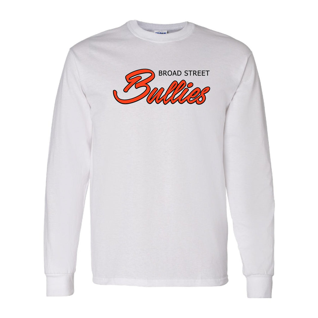 Broad Street Bullies Long Sleeve T-Shirt | Broad Street Bullies White Longsleeve T-Shirt