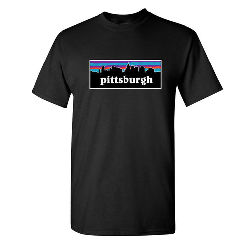 Pittsburghgonia T-Shirt | Pittsburghgonia Black T-Shirt the front of this shirt has the pittsburghgonia design
