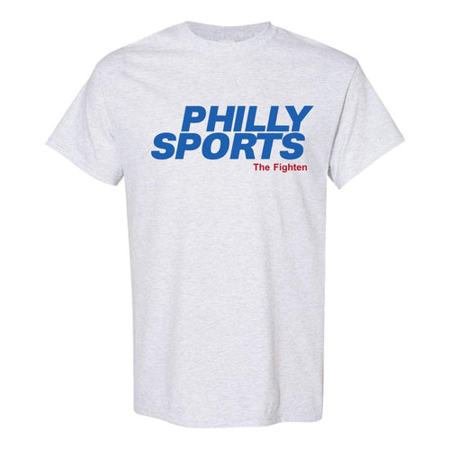 Philly Sports The Fighten T-Shirt | Philly Sports The Fighten Ash T-Shirt the front of this shirt has the philly sports the fighten log on it