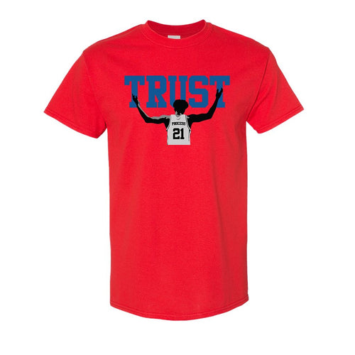 Trust The Process T-Shirt | The Process Red T-Shirt the red trust shirt has the slogan on the front
