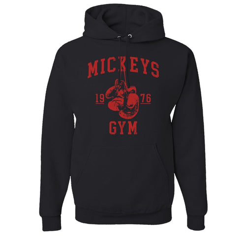 Mickey's Gym Pullover Hoodie | Mickey's Gym Black Pull Over Hoodie