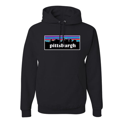 Pittsburghgonia Pullover Hoodie | Pittsburghgonia Black Pull Over Hoodie the front of this hoodie has the pittsburghgonia design on it