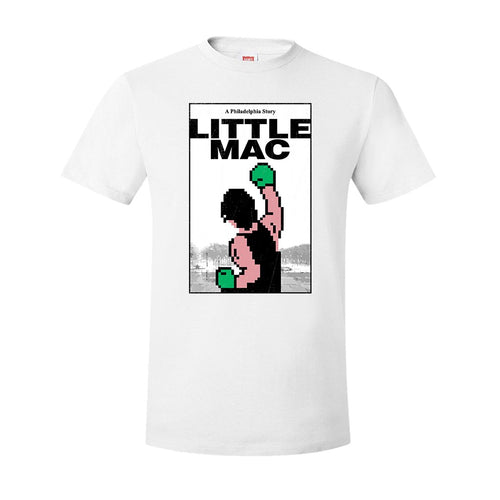 Philly Little Mac T-Shirt | Little Mac Philadelphia Story White Tee Shirt