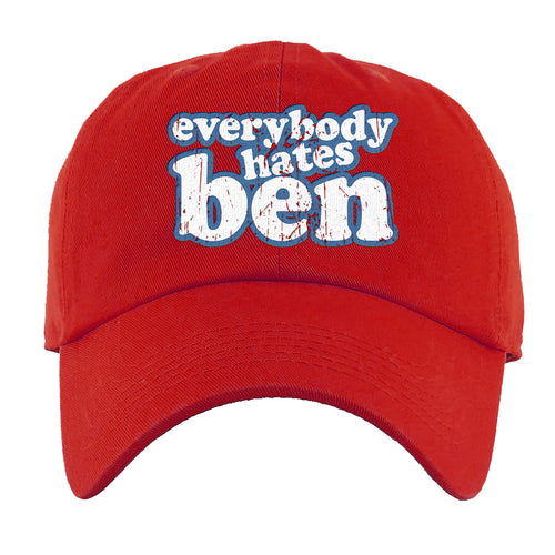 Everybody Hates Ben Dad Hat | Everybody Hates Ben Red Dad Hat