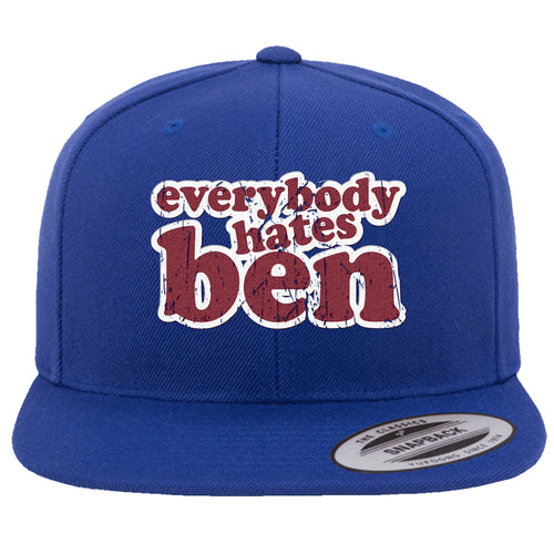 Everybody Hates Ben Snapback Hat | Everybody Hates Ben Royal Snapback Hat