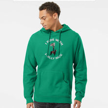 Load image into Gallery viewer, I Ride With Philly Nick Kelly Green Hoodie | Philadelphia Football

