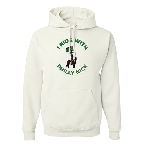 I Ride With Philly Nick Hoodie | I Ride With Philly Nick White Hoodie