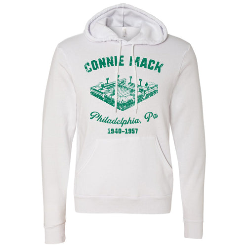 Connie Mack Pullover Hoodie | Connie Mack White Pullover Hoodie