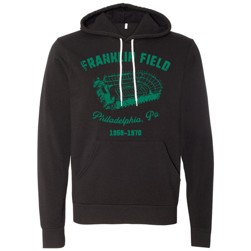 Franklin Field Pullover Hoodie | Franklin Field Black Pullover Hoodie