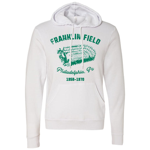 Franklin Field Pullover Hoodie | Franklin Field White Pullover Hoodie