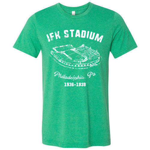 JFK Stadium T Shirt | JFK Stadium Heather Kelly T Shirt