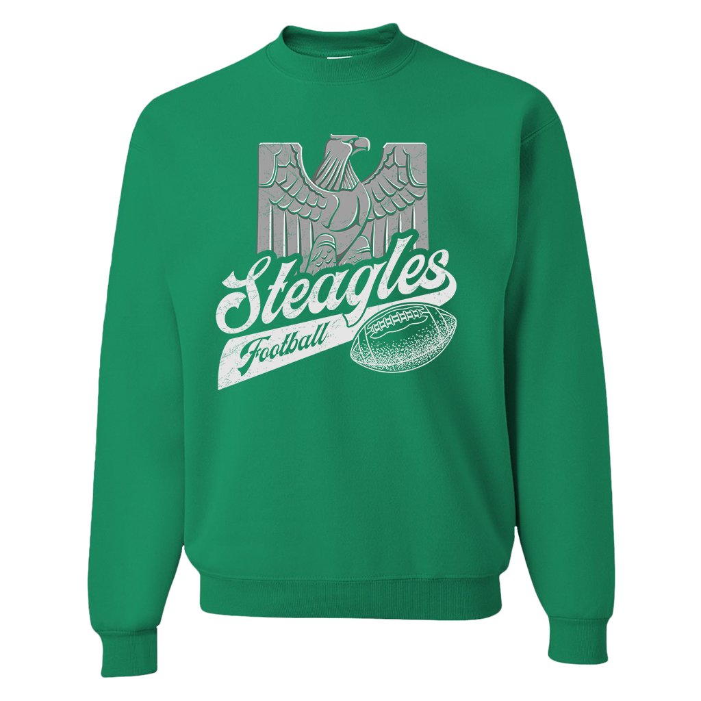 Shibe Vintage Sports Phila-Pitt Steagles Dark Green T-Shirt