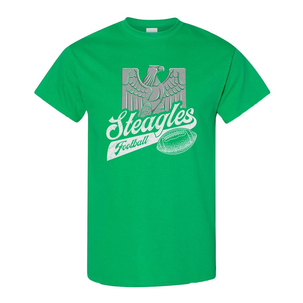 Steagles Retro T-Shirt | Phil-Pitt Steagles White Tee Shirt Small