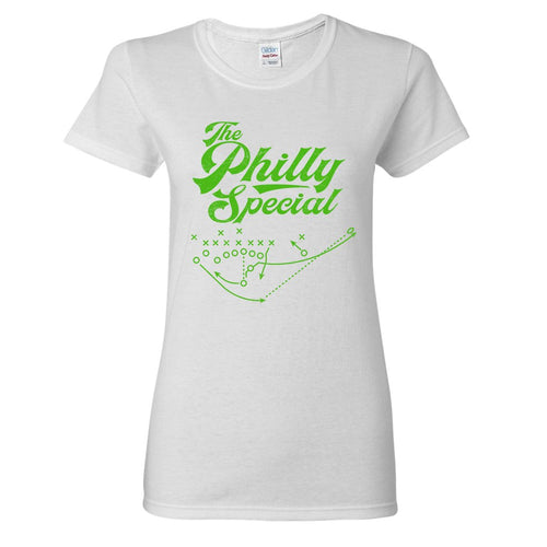 Philly Special Women's T-Shirt | Philly Special Play Diagram White Women's Tee Shirt