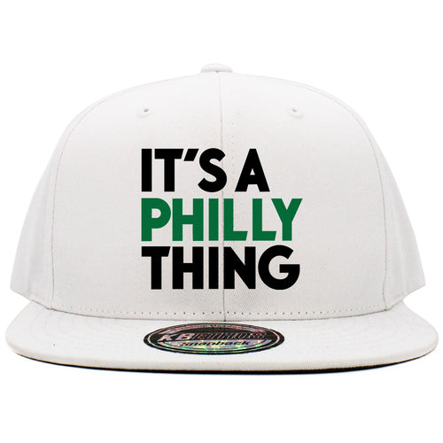 It's A Philly Thing Philadelphia Football Birds The Big Game White Snapback Hat