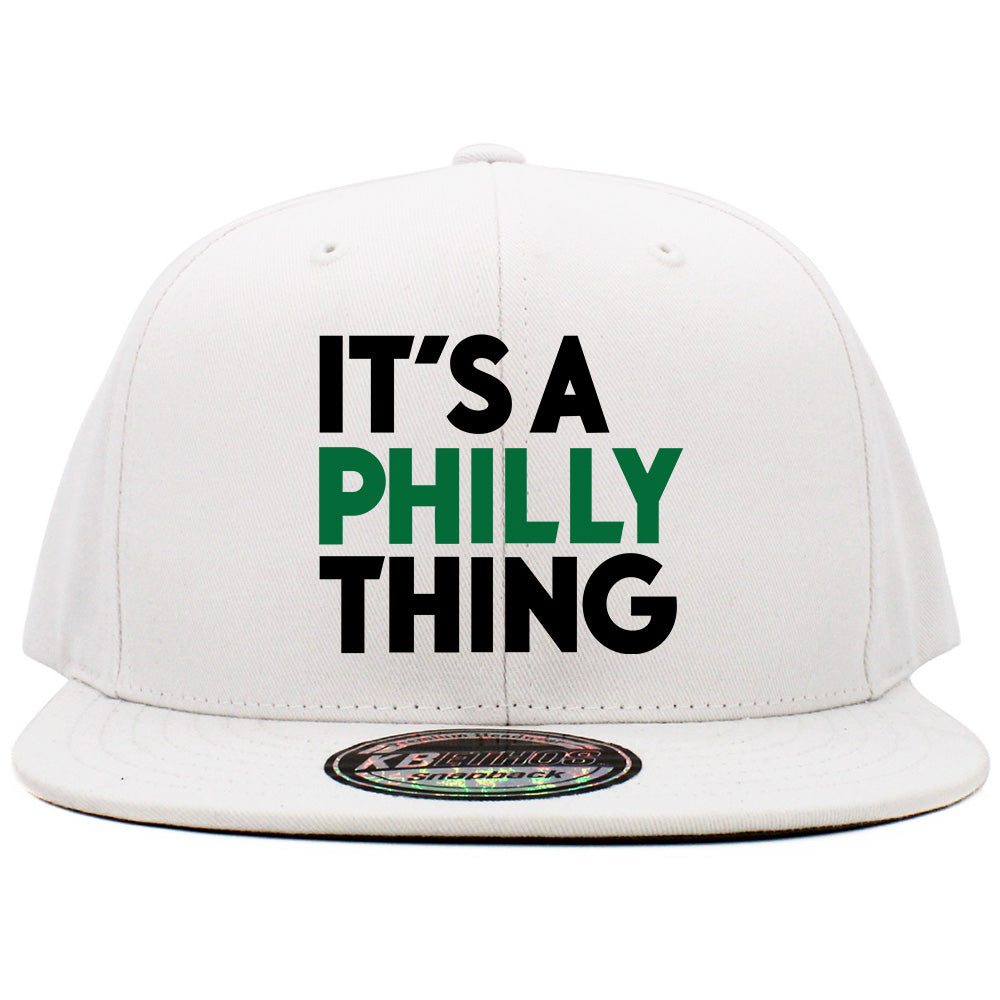 It's A Philly Thing Philadelphia Football Birds The Big Game White Snapback Hat