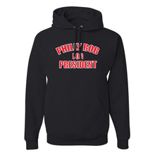 Load image into Gallery viewer, Philly Rob For President Hoodie | Philly Rob For President Black Hoodie
