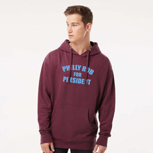 Load image into Gallery viewer, Philly Rob For President Maroon Hoodie | Philadelphia Baseball

