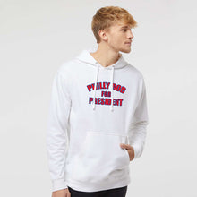 Load image into Gallery viewer, Philly Rob For President White Hoodie | Philadelphia Baseball

