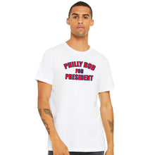 Load image into Gallery viewer, Philly Rob For President White T-Shirt | Philadelphia Baseball
