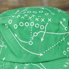 Load image into Gallery viewer, The all over print on the Philly Special Championship Game All Over Print Wide Brim Bucket Hat | Green Bucket Hat
