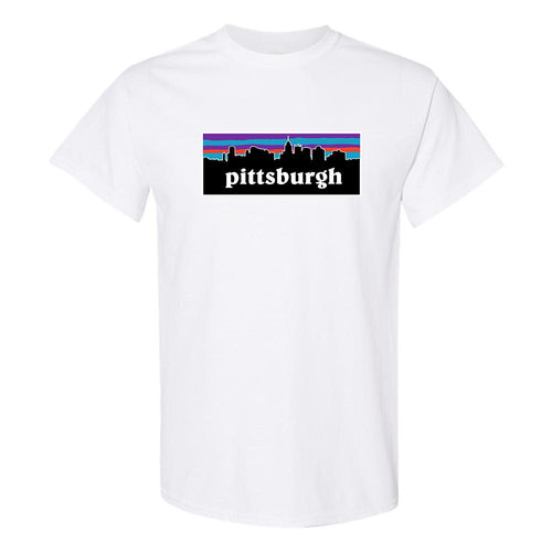 Pittsburghgonia T-Shirt | Pittsburghgonia White T-Shirt the front of this shirt has the Pittsburghgonia design on it