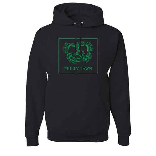 Philly Jawn Pullover Hoodie | Philly Jawn Pretzel Black Pullover Hoodie