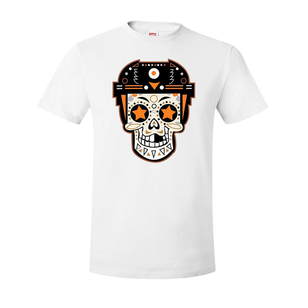 Bullies Skull T-Shirt | Bullies Candy Skull White Tee Shirt 4X Large