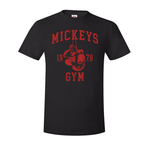 Mickey's Gym T-Shirt | Mickey's Gym Black T-Shirt